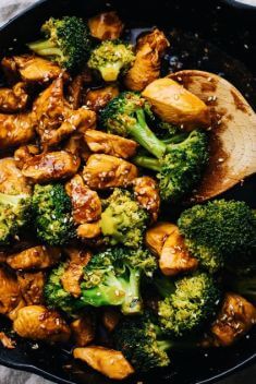 10 Minute Teriyaki Chicken Broccoli - 30 Of The Best Healthy Recipes