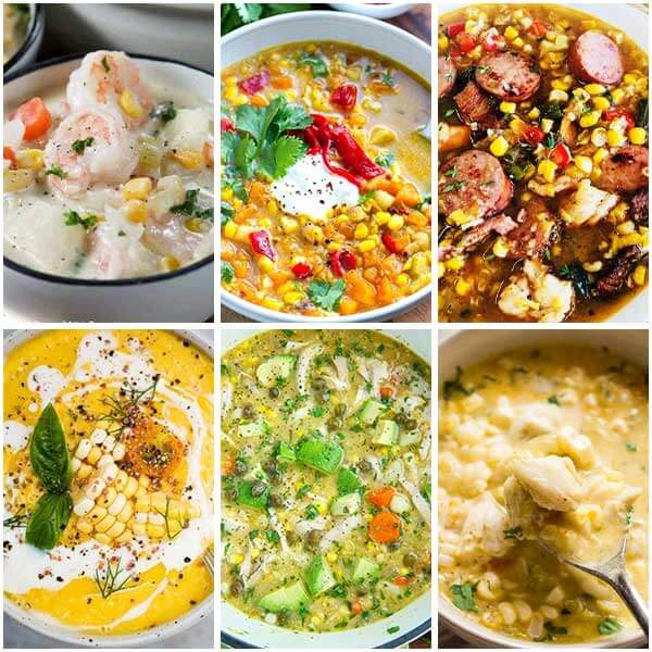 20 25 - Collection of Best Corn Soups