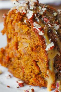 Apple Pumpkin Bundt Cake - Delicious Cakes Made With Pumpkin