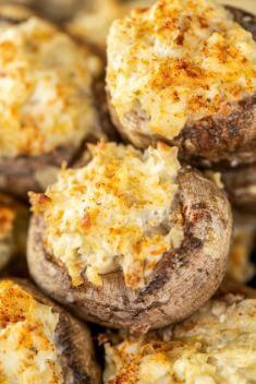 Artichoke Parmesan Stuffed Mushrooms - Collection Of 30 Best Delicious Stuffed Mushroom Recipes