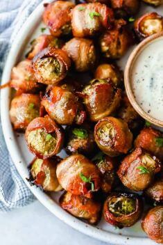 Bacon Wrapped Brussels Sprouts - Collection Of 30 Bacon Recipe That You Can Vary Your Meal