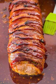 Bacon Wrapped Pork Tenderloin 1 - Baked Pork: Easy And Delicious Dishes For Your Meal