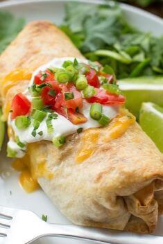 Baked Chicken Chimichangas - 30 Best Easy And Delicious Baked Recipes
