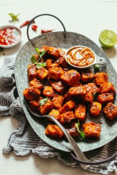 Baked Crispy Peanut Tofu - 30 Of The Best Easy And Delicious Tofu Recipes To Vary Your Daily Meal