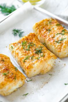 Baked Halibut - Crazy Good Fish Recipes