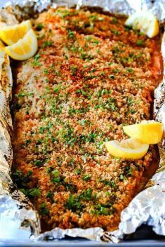 Baked Salmon with Lemon Garlic Butter - Top-Rated Salmon Recipes For Your Dinner