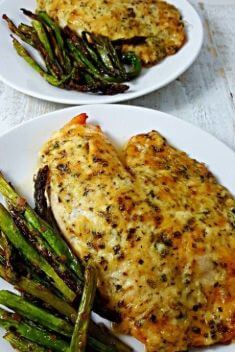 Baked or Broiled Tilapia Parmesan 1 - Collection Of The Best Delicious Tilapia Recipes