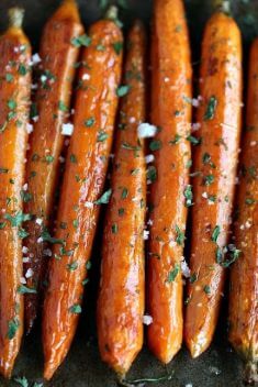 Balsamic Roasted Baby Carrots 1 - Roasted Carrot: Easy And Delicious Side Dishes