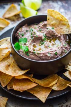 Black Bean Hummus - Easy And Healthy Black Bean Recipes