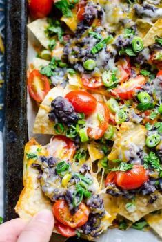 Black Bean Nachos - Easy And Healthy Black Bean Recipes