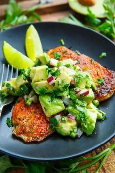 Blackened Salmon with Avocado Salsa - 30 Best Ways To Make With Avocado