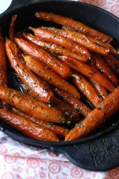 Brown Sugar Baked Carrots 1 - Collection of The Best Easy And Delicious Vegetable Recipes