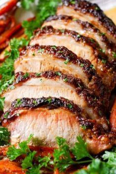 Brown Sugar Dijon Glazed Pork Loin - Top-Rated Pork Tenderloin Recipes