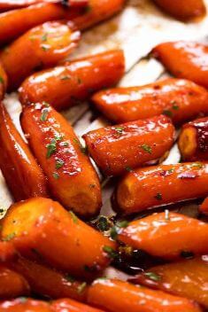 Brown Sugar Glazed Carrots - Roasted Carrot: Easy And Delicious Side Dishes