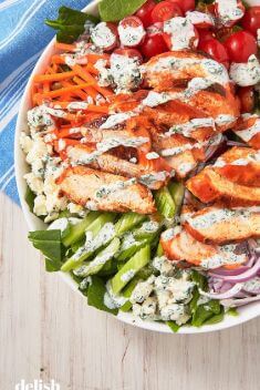 Buffalo Chicken Salad - Chicken Salads: Delicious Dishes To Vary Your Meal