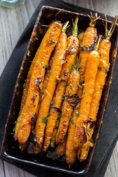 Buttery Balsamic Garlic Roasted Carrots - Roasted Carrot: Easy And Delicious Side Dishes
