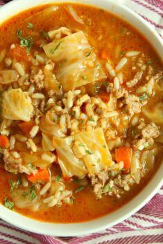 Cabbage Roll Soup - Quick And Delicious Cabbage Recipes