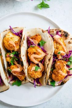 Cauliflower Tacos with Yum Yum Sauce - Best Easy And Delicious Taco Recipes For Your Meal