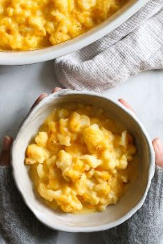 Cauliflower “Mac” and Cheese - Savory Cauliflower Recipes To Light Up Your Meal