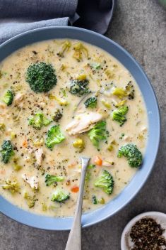 Chicken Broccoli Soup - Top-Rated Chicken Soup Recipes That You Should Save On Hand