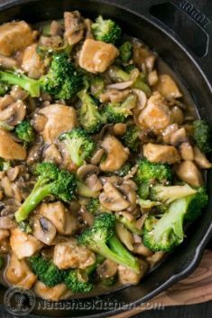 Chicken Broccoli and Mushroom Stir Fry - 30 Of The Best Easy And Delicious Stir-Fry Recipes