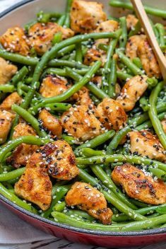 Chicken and Green Bean Stir Fry - 30 Of The Best Easy And Delicious Stir-Fry Recipes