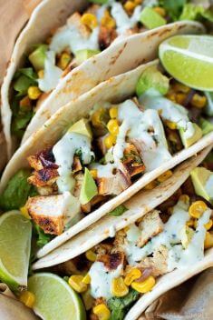 Chili Lime Chicken Tacos - Best Easy And Delicious Taco Recipes For Your Meal