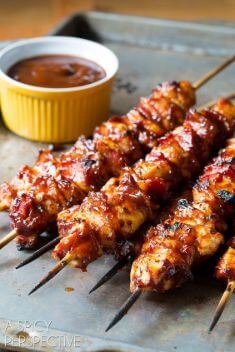 Chipotle BBQ Chicken Skewers - Best Easy And Delicious Kabob Recipes That You Should Not Miss