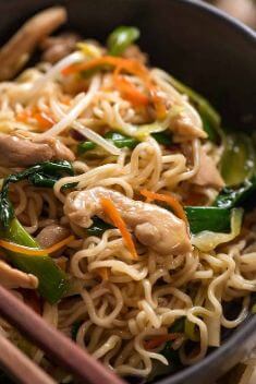 Chow Mein Ramen Noodles - Collection Of The Best Quick And Delicious Noodle Recipes