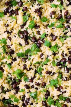 Cilantro Lime Black Bean Rice - Collection of Best Delicious Rice Recipes