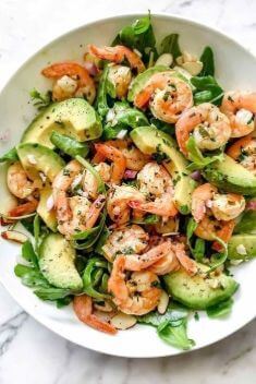 Citrus Shrimp and Avocado Salad - 30 Of The Best Healthy Recipes