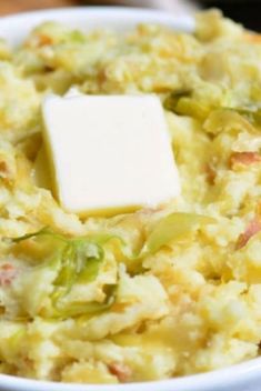 Colcannon Irish Mash Potatoes - Collection of The Best Delicious Mashed Potato Recipes