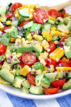 Corn Tomato Avocado Salad - 30 Best Ways To Make With Avocado