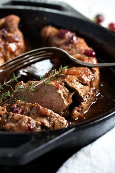 Cranberry Balsamic Pork Tenderloin - Top-Rated Pork Tenderloin Recipes