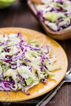 Creamy Coconut Coleslaw - Best Easy And Delicious Coleslaw Recipes That You Will Get Hooked