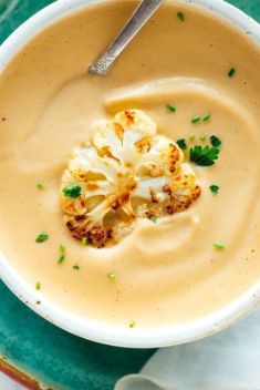 Creamy Roasted Cauliflower Soup - Savory Cauliflower Recipes To Light Up Your Meal