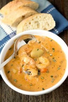 Creamy Seafood Chowder - 30 Best Delicious Seafood Soup Recipes To Brighten Your Dinner