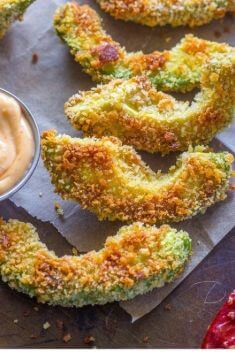 Crispy Baked Avocado Fries Chipotle Dipping Sauce - 30 Best Ways To Make With Avocado