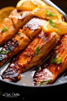 Crispy Honey Orange Glazed Salmon - Top-Rated Salmon Recipes For Your Dinner