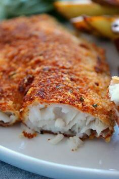 Crispy Parmesan Tilapia - Collection Of The Best Delicious Tilapia Recipes