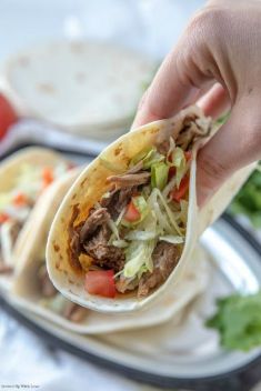 Crock Pot Shredded Beef Tacos - Best Easy And Delicious Taco Recipes For Your Meal