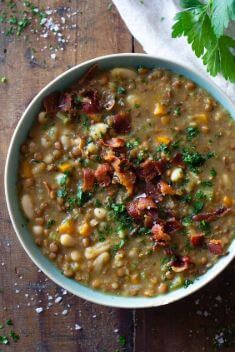 Crockpot Lentil Soup - 30 Easy And Delicious Vegetable Soup Recipes