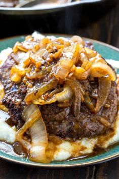 Cubed Steak with Onion Gravy - "Must-Try" Steak Recipes For Your Dinner