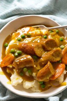 Curried Sausages - 30 Best Delicious Sausage Recipe That You Will Fall In Love