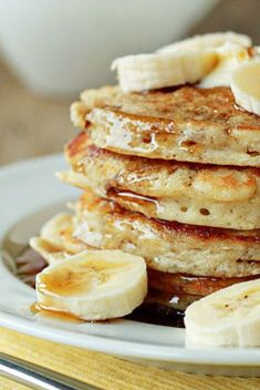 Fluffy Banana Pancakes - Homemade Pancake Recipes For You
