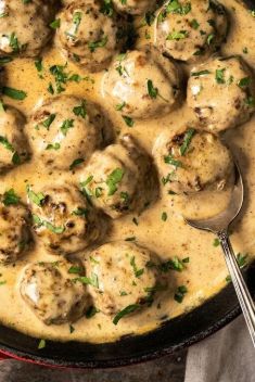 Gluten Free Keto Swedish Meatballs - 30 Easy And Delicious Keto Recipes To Weight Loss Effectively