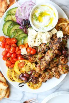 Greek Chicken Kabobs - Best Easy And Delicious Kabob Recipes That You Should Not Miss