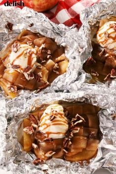 Grilled Apple Pie Foil Packs - Top Foil Packet Recipes That You Will Love