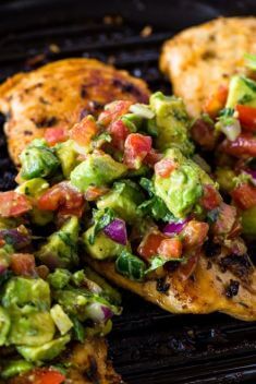 Grilled Chicken with Avocado Salsa Keto - 30 Easy And Delicious Keto Recipes To Weight Loss Effectively