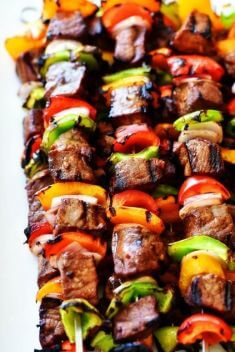 Grilled Steak Kebabs 1 - Best Delicious BBQ Recipes